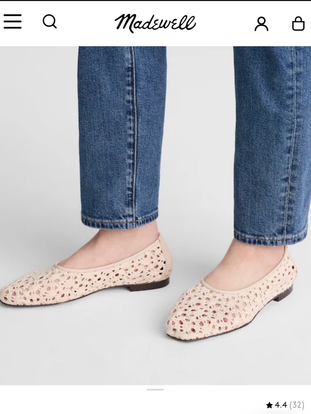 Madewell Mylie Glove Ballet Flat
